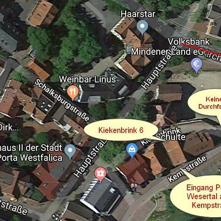 Pension Wesertal พอร์ตา เวสต์ฟาลิคา ภายนอก รูปภาพ
